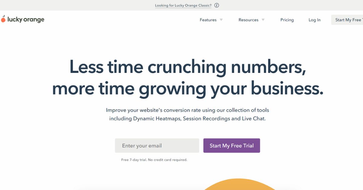 Lucky Orange: One of Hotjar Competitors