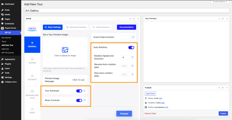 Tour Autoload et Auto-rotation