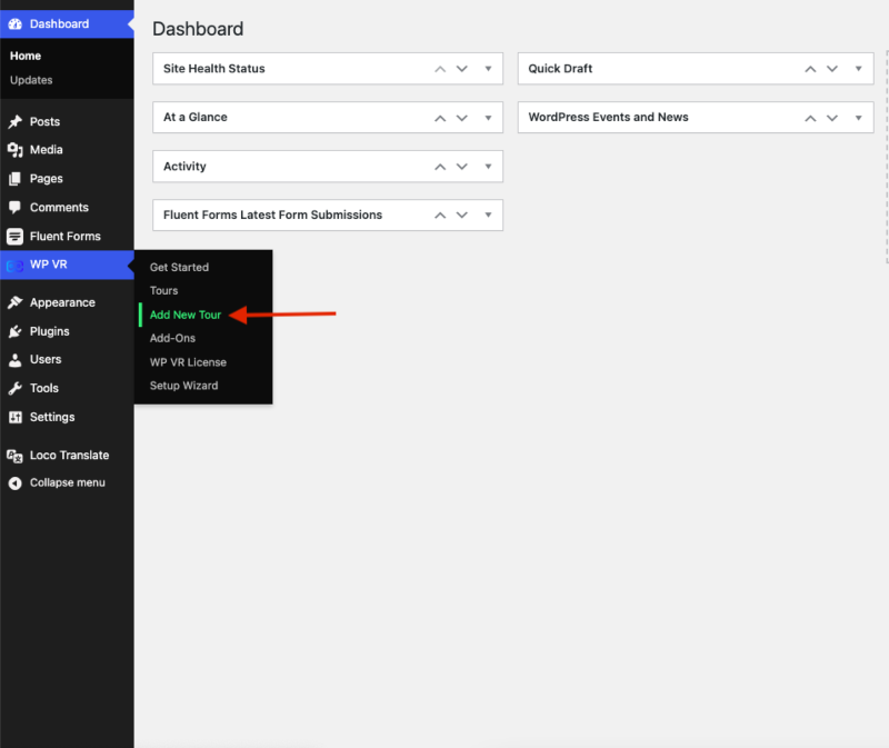 เพิ่มทัวร์ใหม่ - WPVR