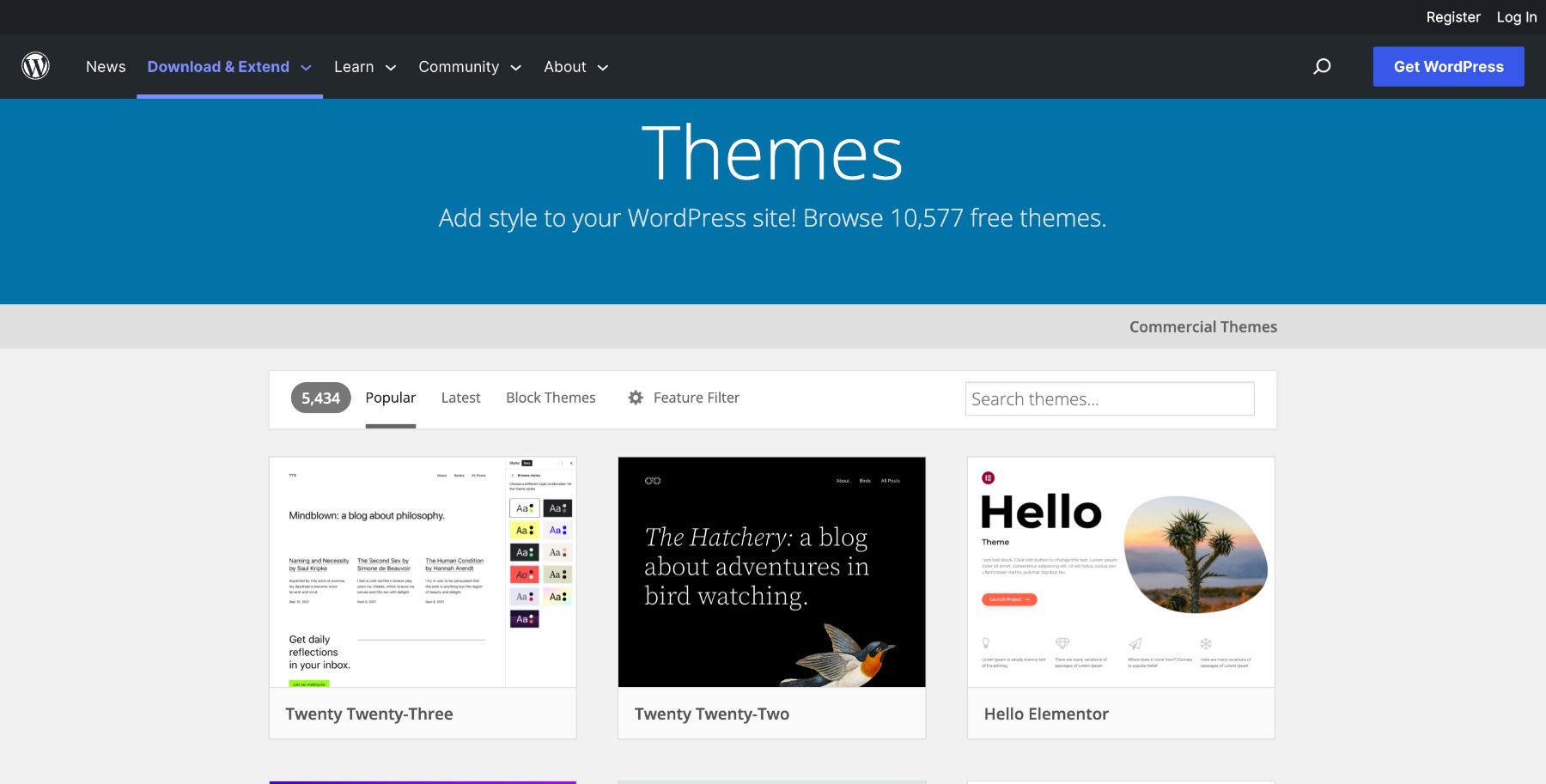 ثيمات WordPress مقابل Webflow