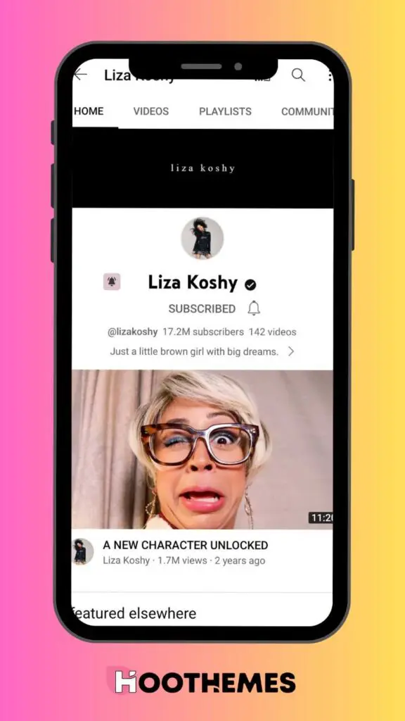 ฟีด Youtube ของ Liza Koshy