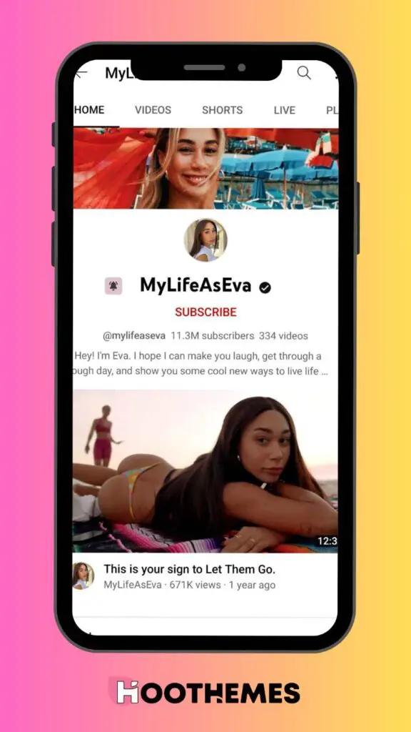 Лента MyLifeAsEva на YouTube