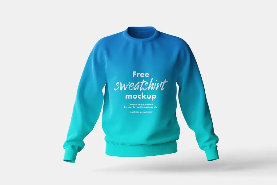 Sweatshirt-Modell -