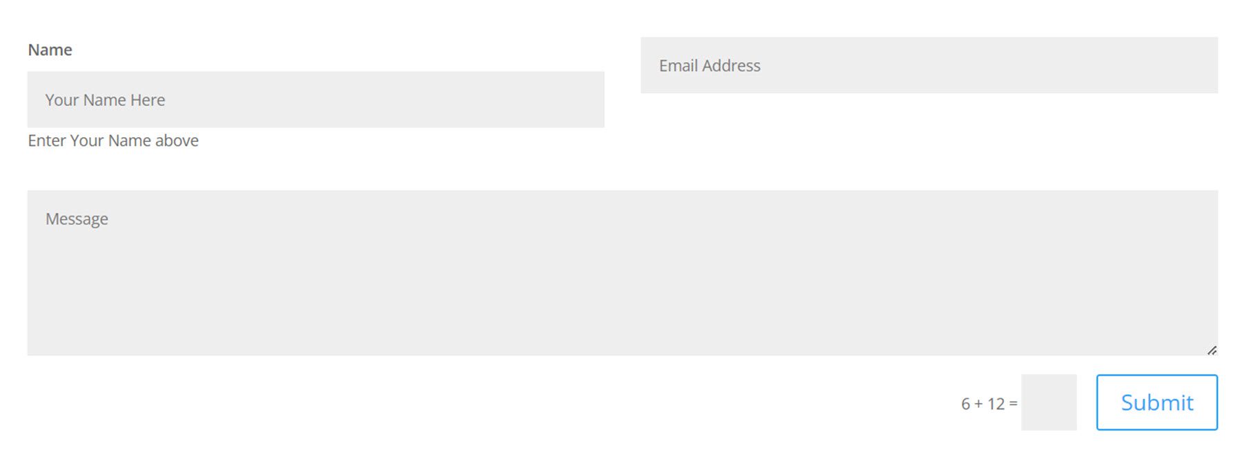 Divi Plugin Highlight Divi Contact Form Helper Field Labels