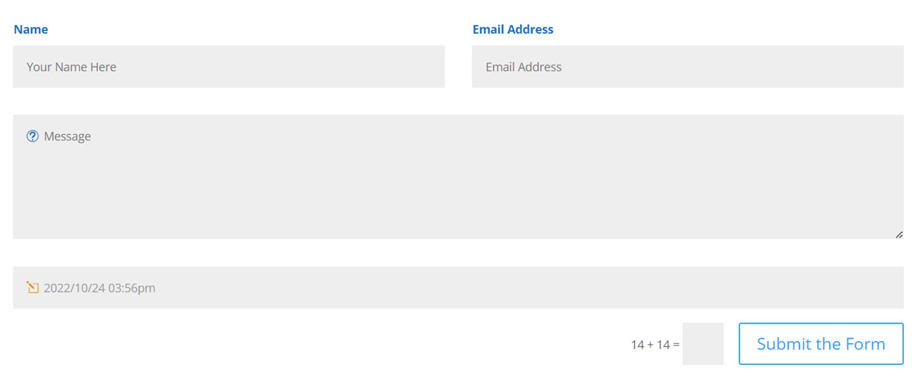 Divi Plugin Highlight Divi Contact Form Helper Label Design