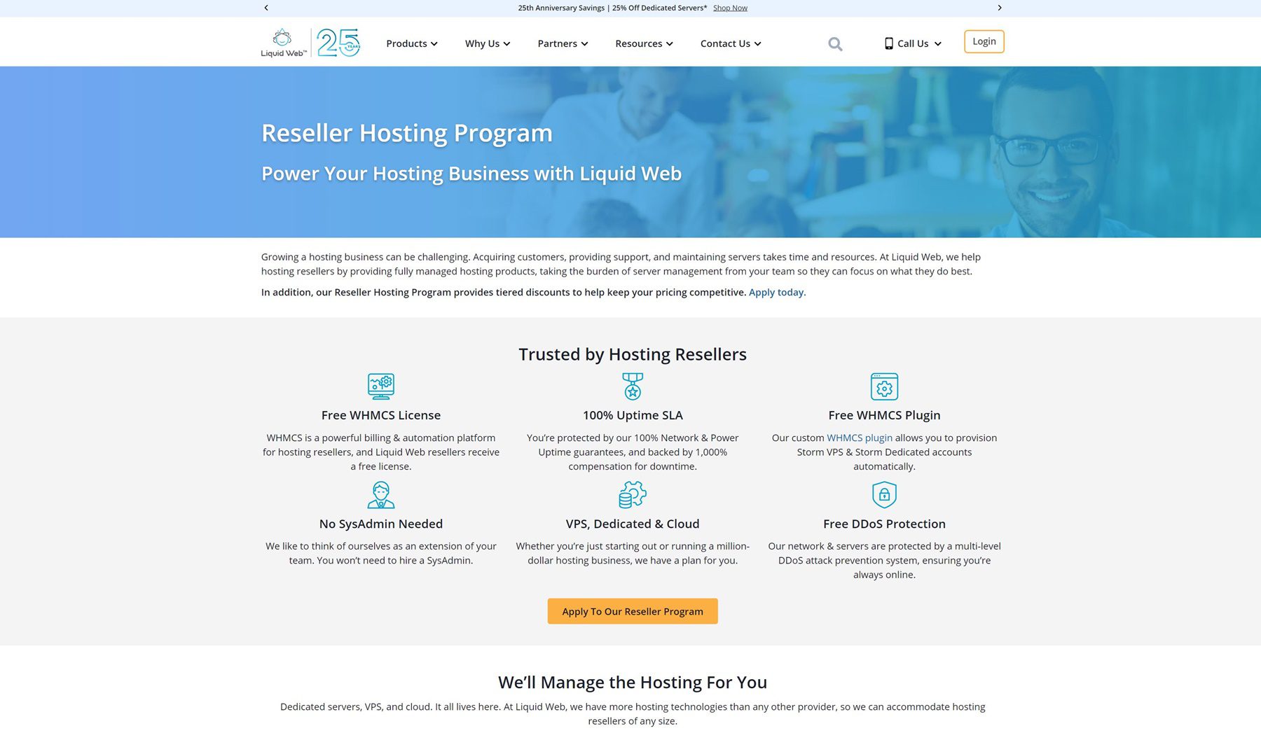 bestes WordPress-Reseller-Hosting - liquidweb