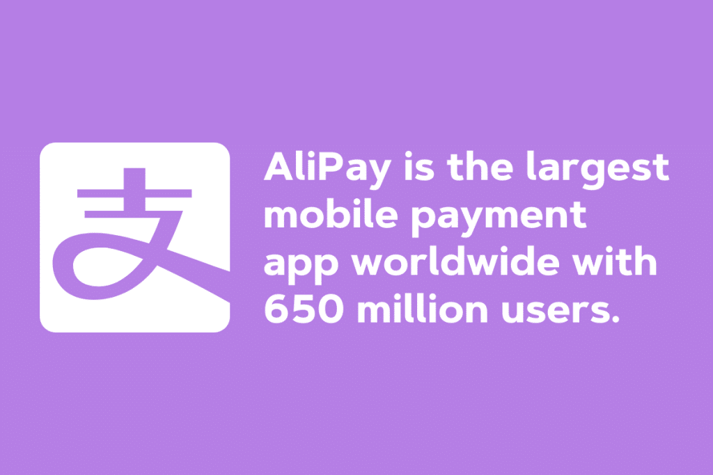 alipay dünya çapındaki en büyük mobil ödeme uygulamasıdır