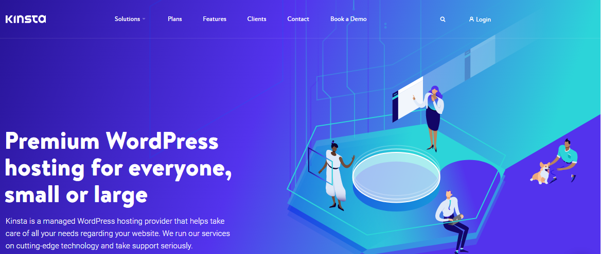 kinsta- WordPress Hosting Services for Enterprises