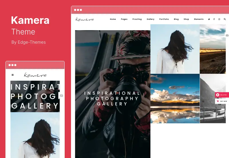 Tema Kamera - Tema WordPress Fotografi Multi-Konsep