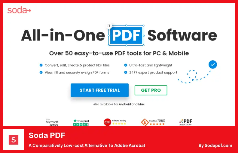 Soda PDF: un'alternativa relativamente economica ad Adobe Acrobat