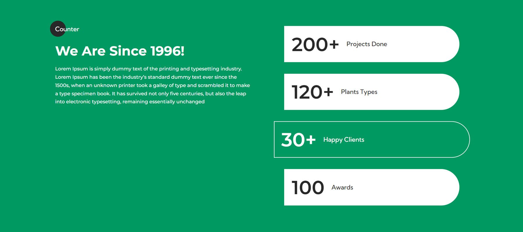 Compteur Webkit Divi polyvalent ultime