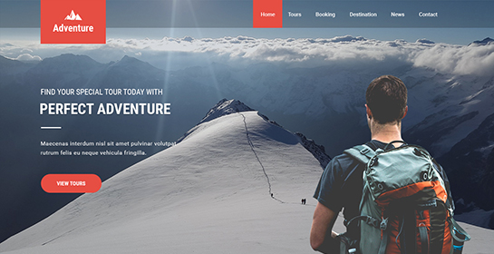 Abenteuer WordPress-Theme