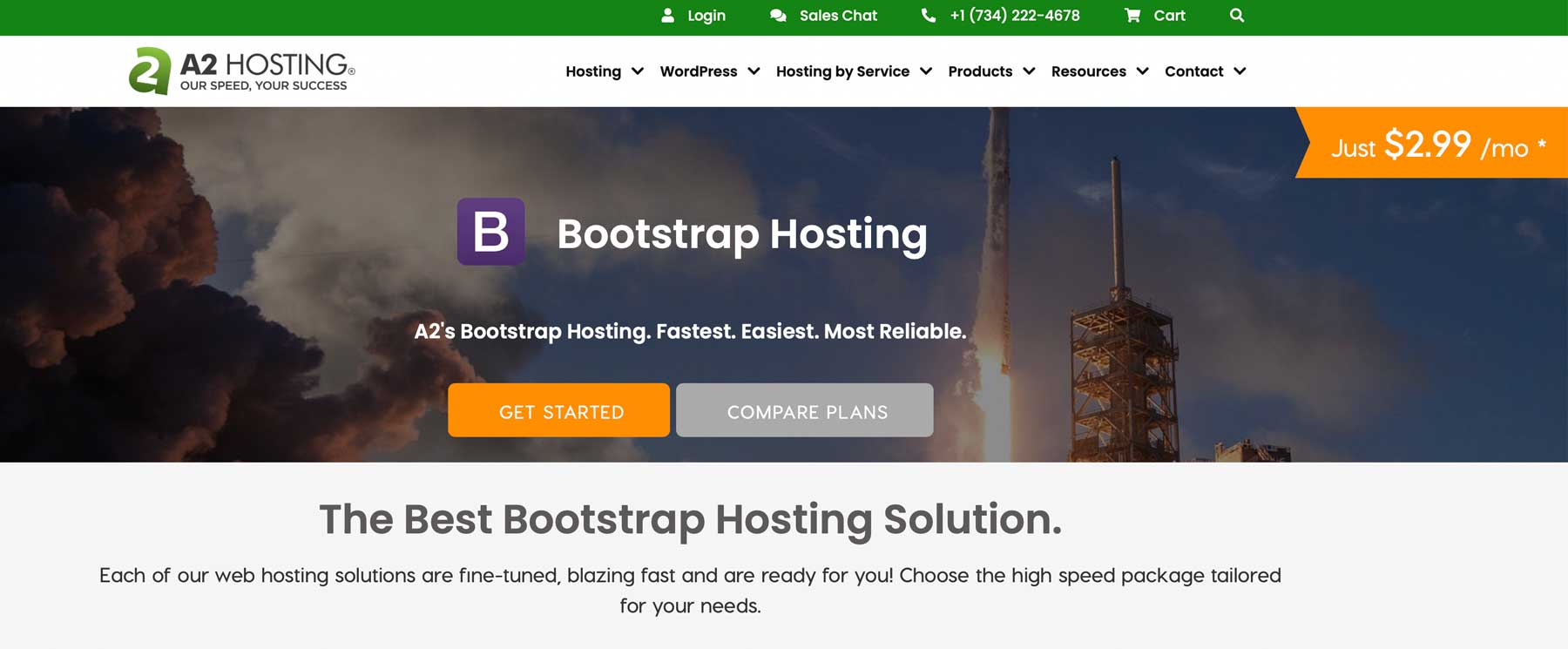 Хостинг A2 для Bootstrap