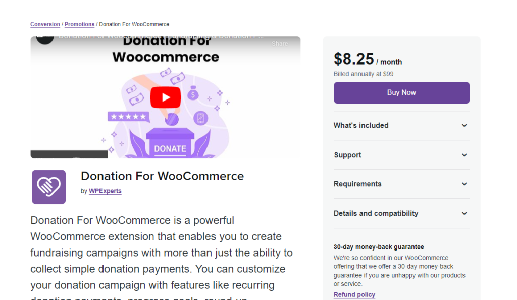 darowizna dla WooCommerce - najlepsze wtyczki darowizn WooCommerce