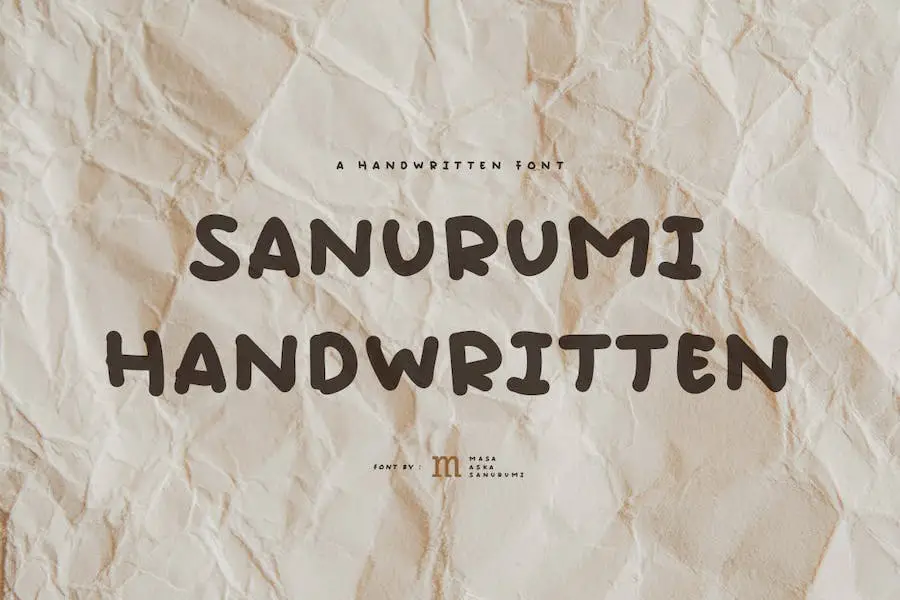 Sanurumi เขียนด้วยลายมือ -