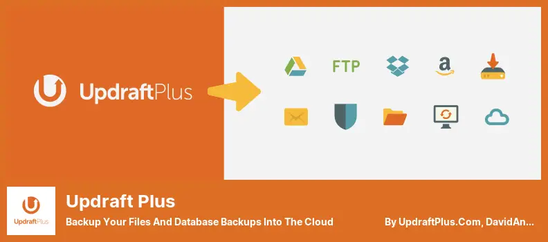 Updraft Plus Plugin - Faça backup de seus arquivos e backups de banco de dados na nuvem