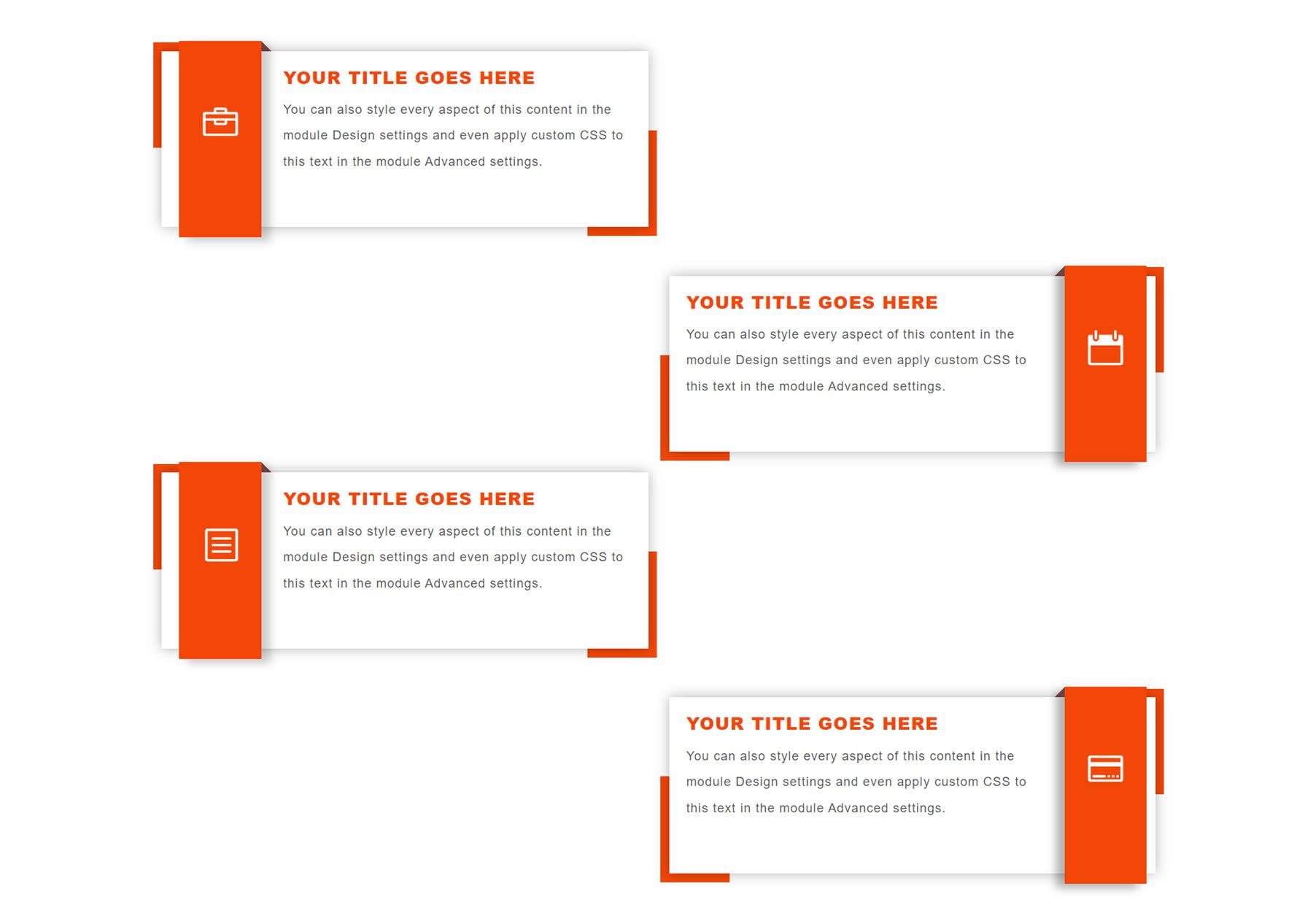 Evidențierea produsului Divi Divi Timeline Layouts Pack Layout 66