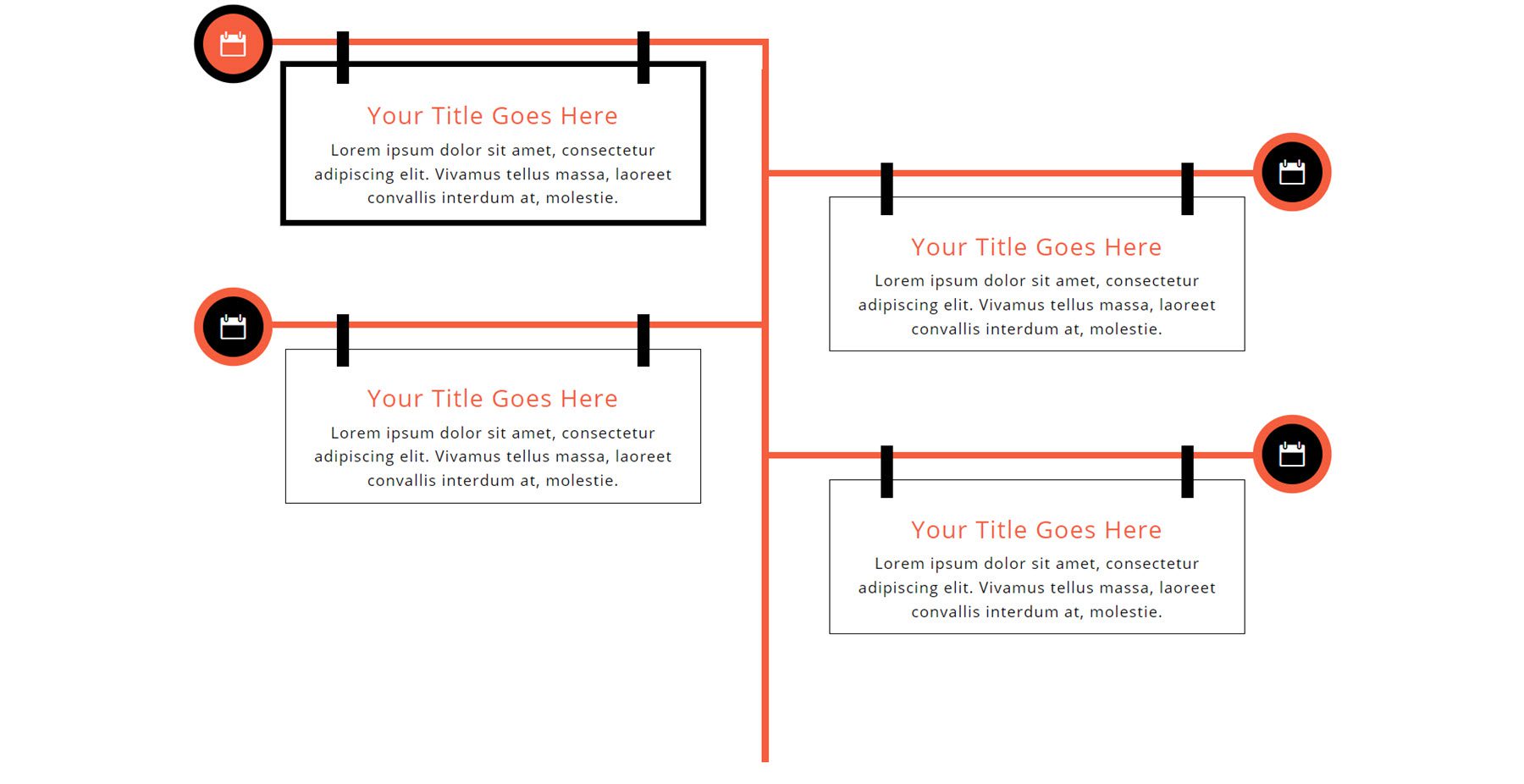 Divi Product Destaque Divi Timeline Layouts Pack Layout 1