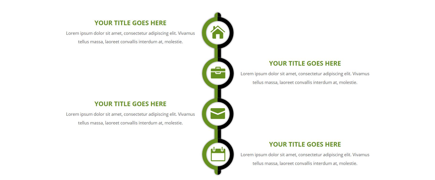 Evidențierea produsului Divi Divi Timeline Layouts Pack Layout 20