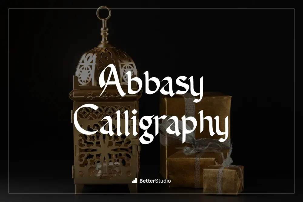 Calligraphie d'Abbaye -