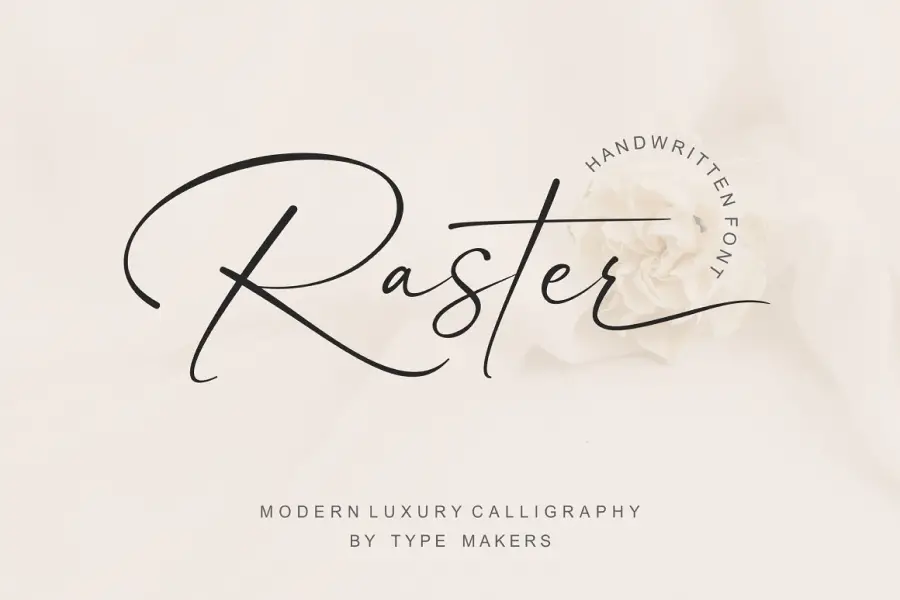 Signature raster -