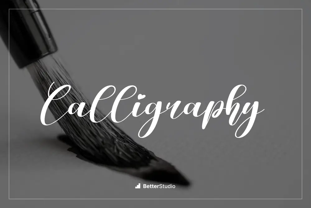 Calligraphie -