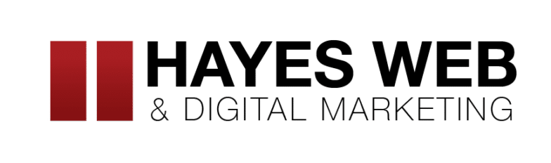 Logo di marketing digitale e web di Hayes