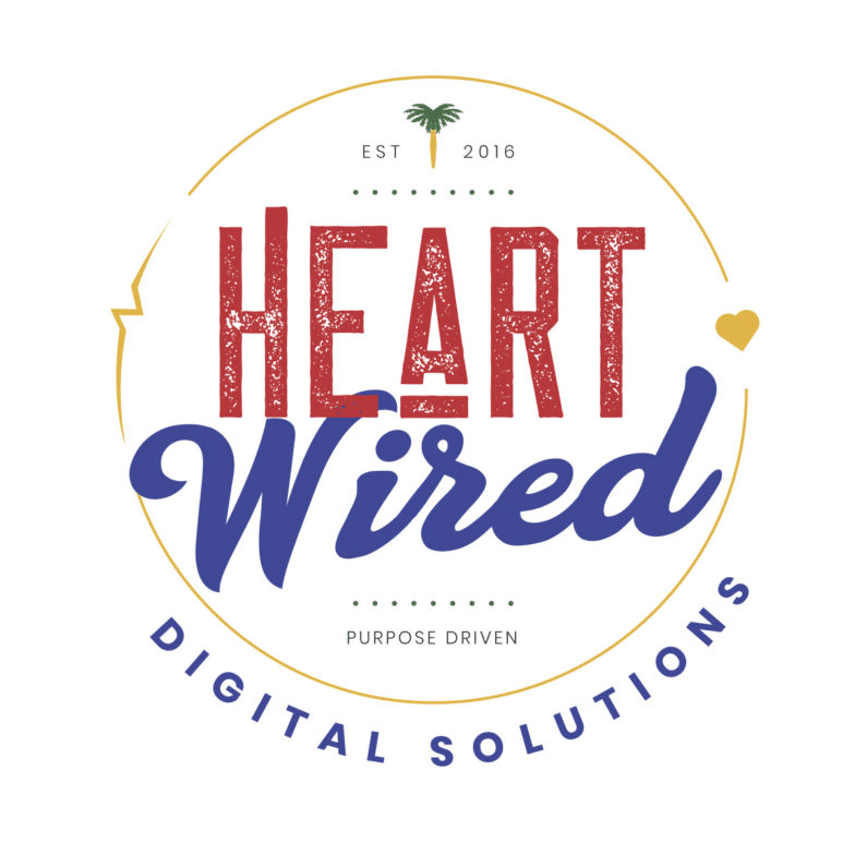 Logotipo de soluciones digitales Heartwired