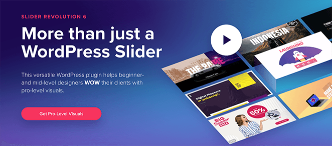 slider revolution best animation plugins for WordPress