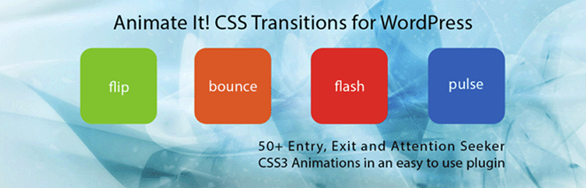 animate it best free animation plugin for WordPress