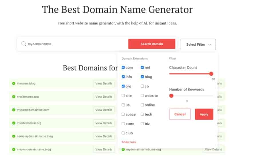 DomainWheel étape 2