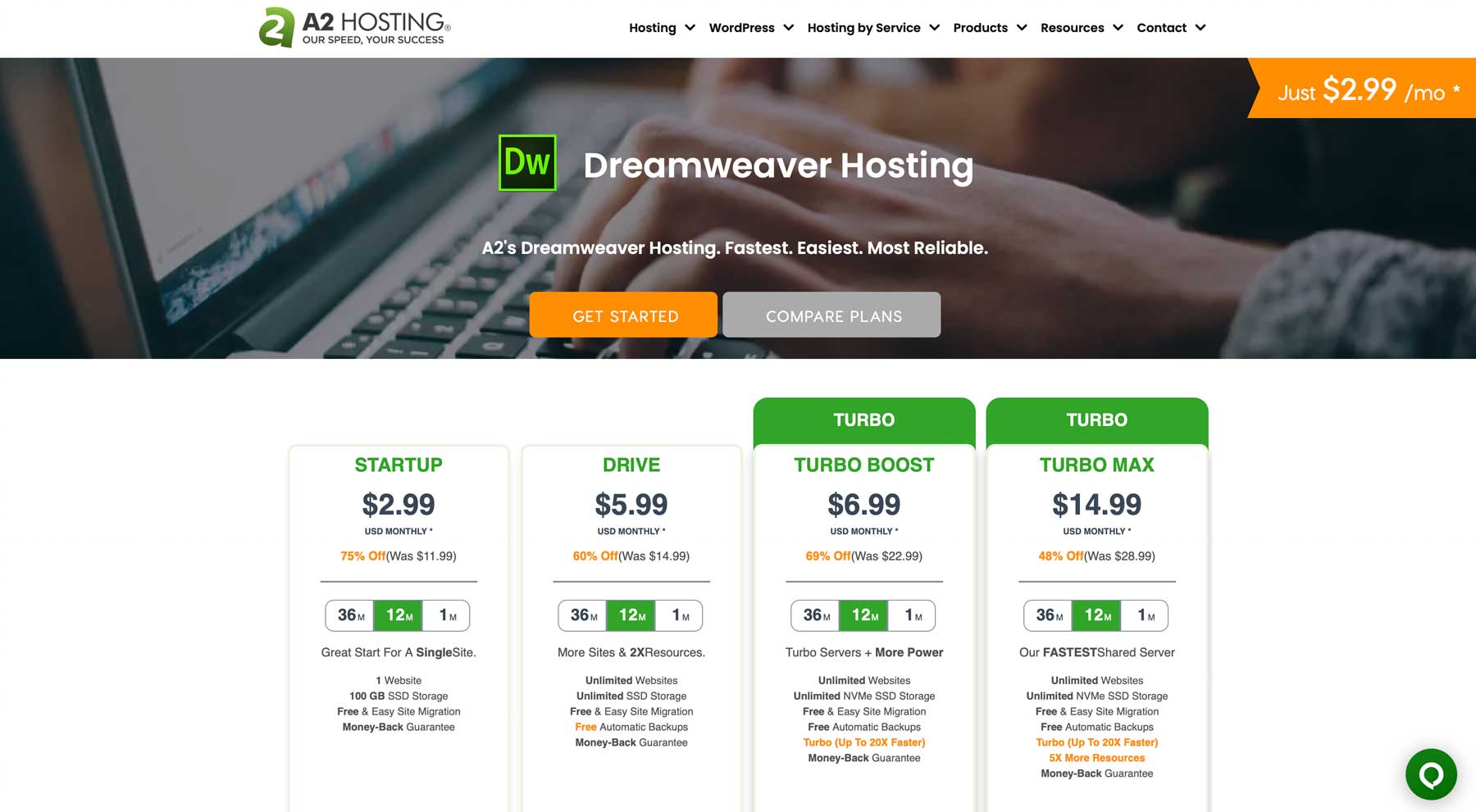 Dreamweaver-Hosting