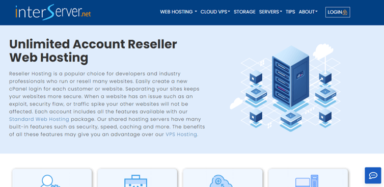 Interserver Reseller Web Hosting