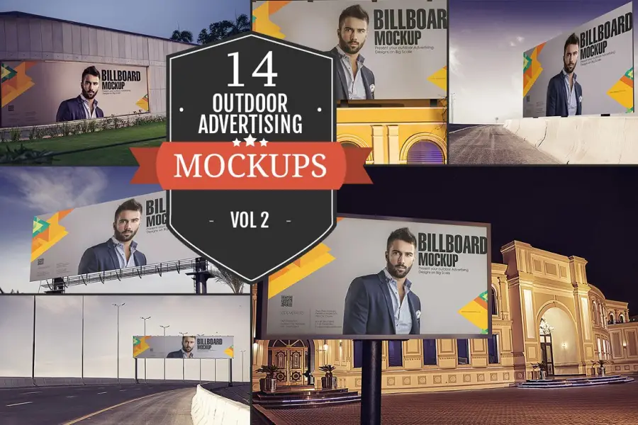 Mockup di pubblicità esterna vol. 2 -