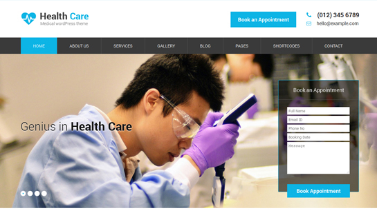 tema médico WordPress