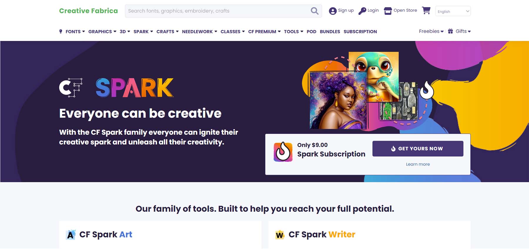 CF Spark AI Sanat Üreticisi