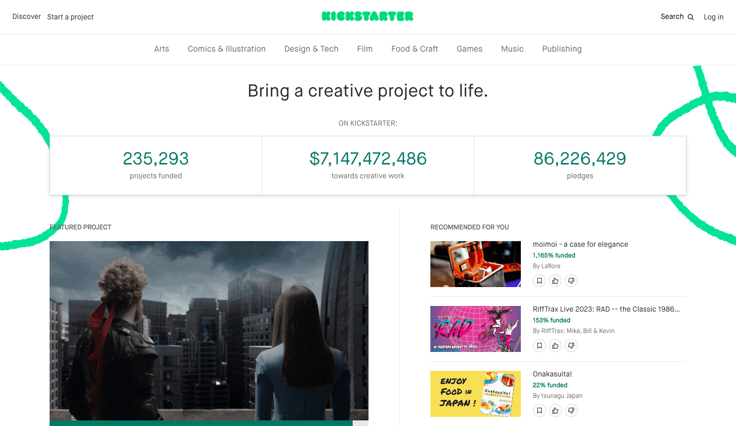 Kickstarter podría ser la elección correcta para su próximo proyecto