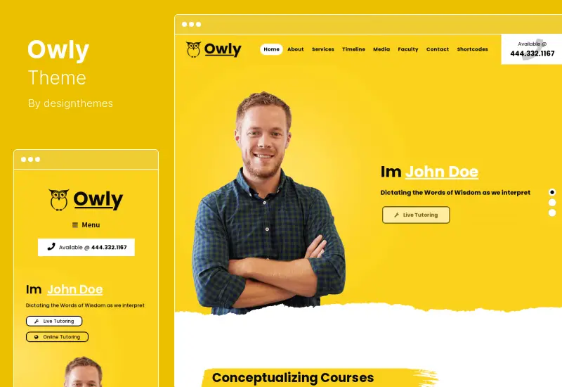 Owly Theme - ธีมกวดวิชา & eLearning WordPress