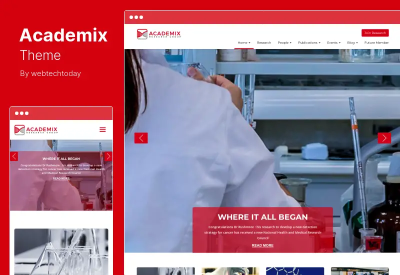 Academix Theme - ธีม WordPress อเนกประสงค์