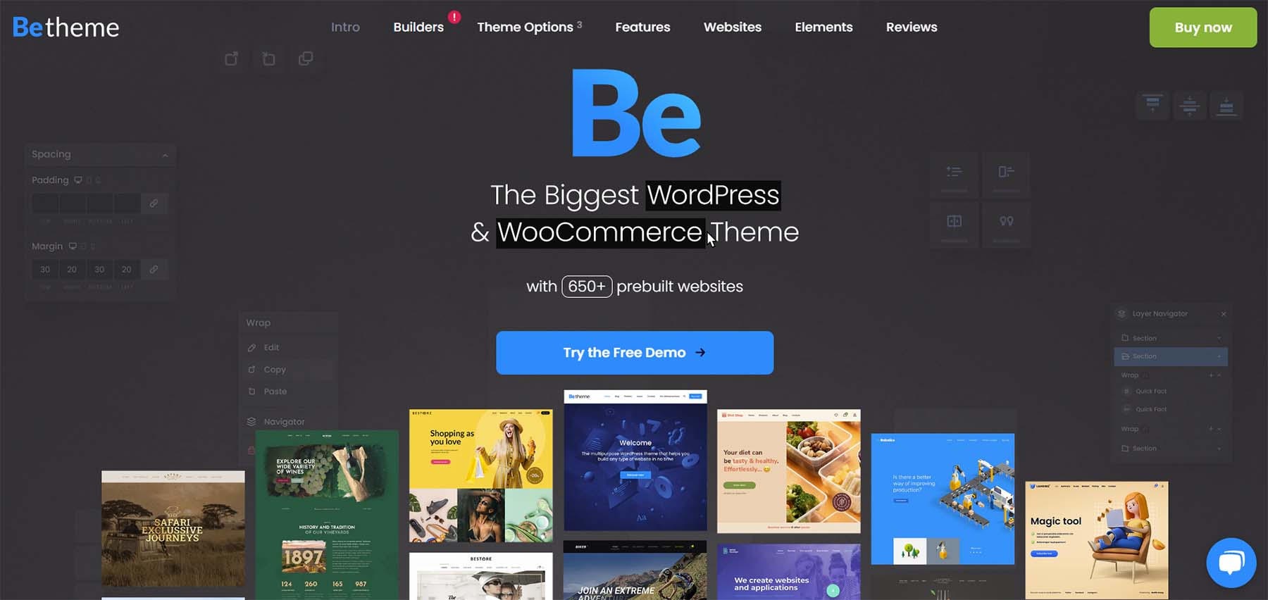 BeTheme 프리미엄 WordPress 테마