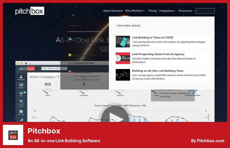 Pitchbox: un software de creación de enlaces todo en uno