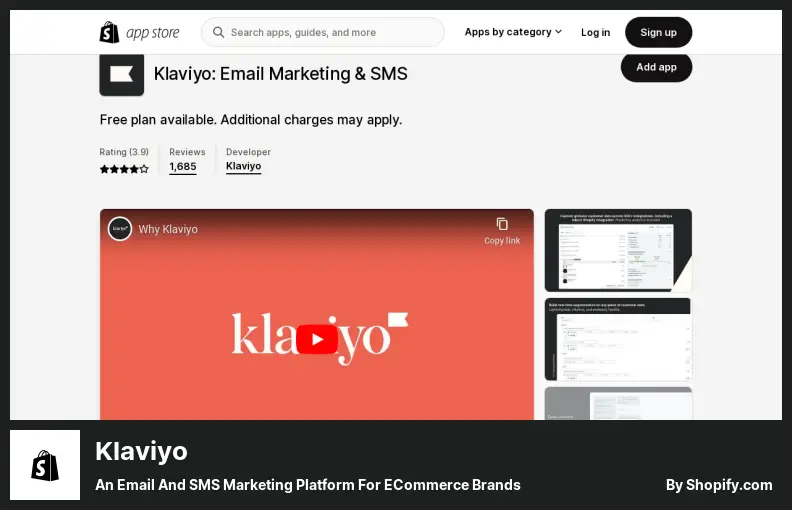 Klaviyo - une plateforme de marketing par e-mail et SMS pour les marques de commerce électronique