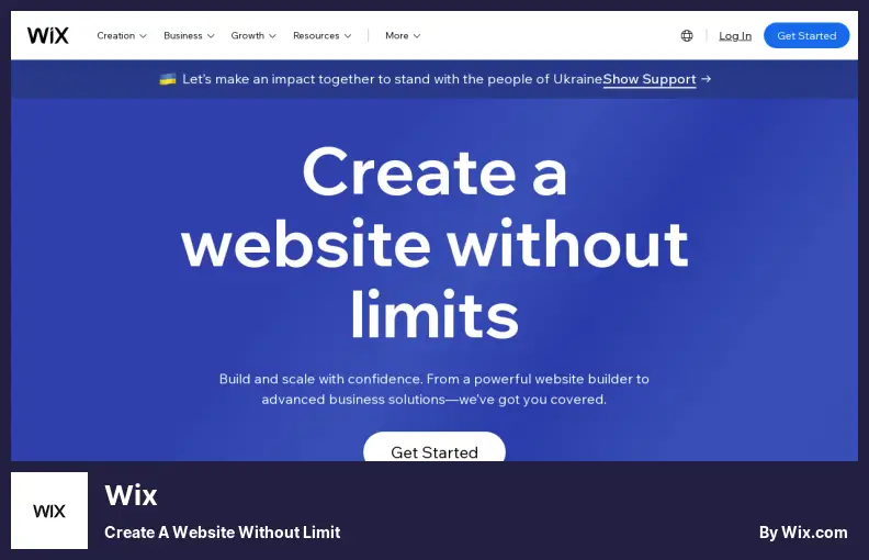 Wix - Crea un sito web senza limiti