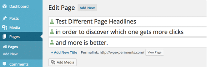 expériences de titre plugins wordpress que les spécialistes du marketing adorent