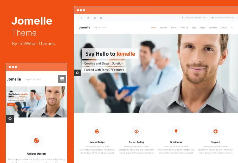 Jomelle Theme – Mehrzweck-Business-WordPress-Theme