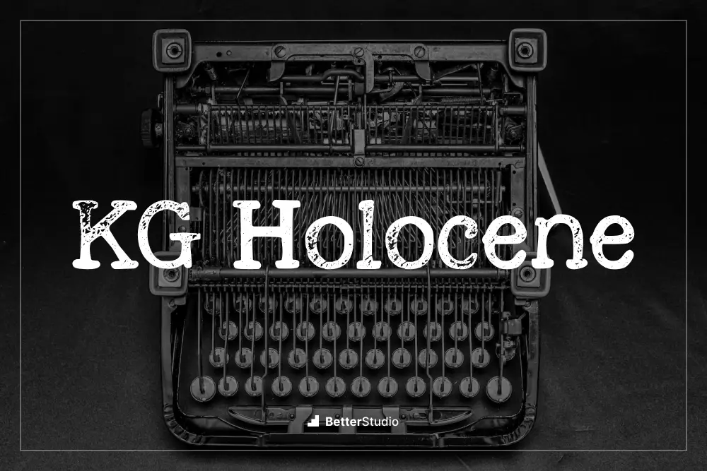 KG Holozän -