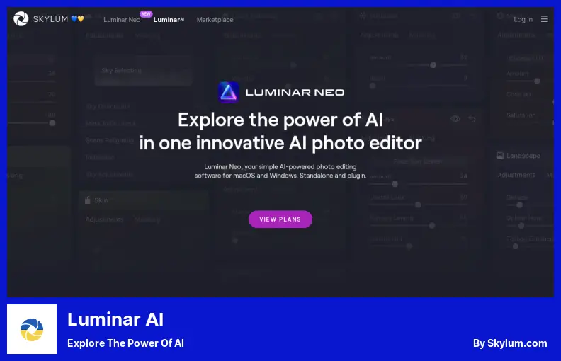 Luminar AI - Explora el poder de la IA