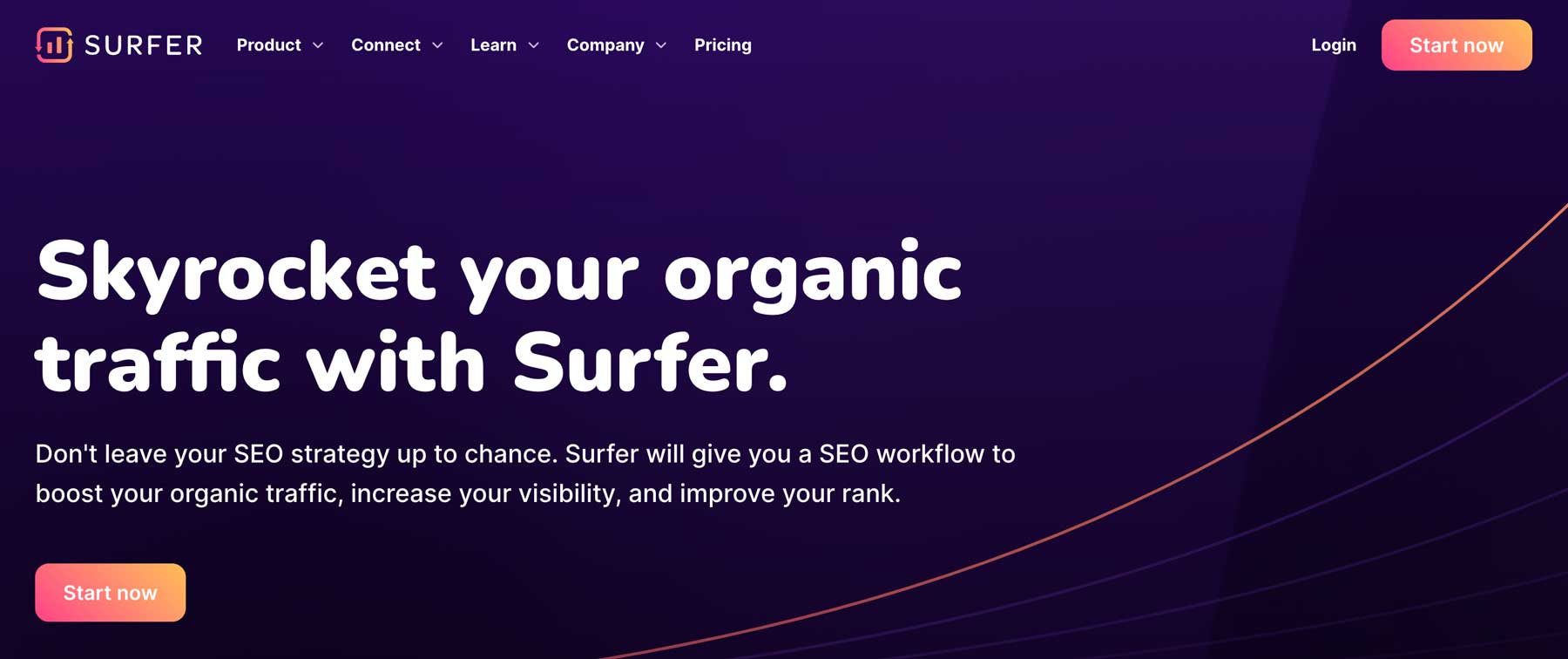 أداة Surfer AI SEO