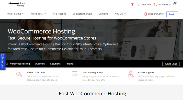 Hosting InMotion Hosting WooCommerce