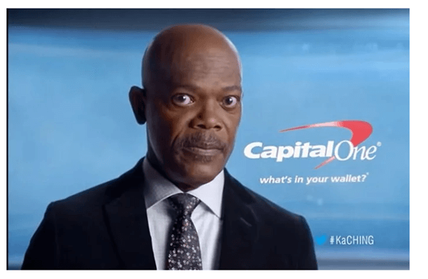 セレブリティソーシャルプルーフ - Capital One